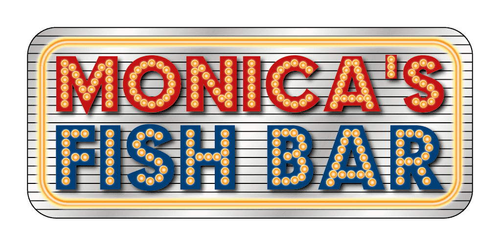 Monica's Fish & Bar logo